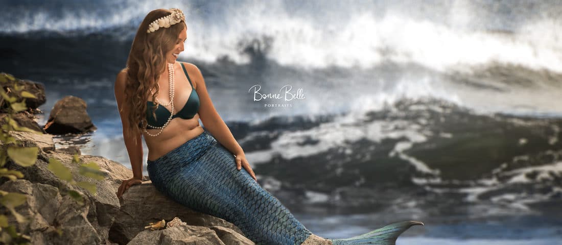 Mermaid photography kelowna bonne belle portraits